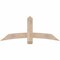 Ekena Millwork Bellingham Smooth Timber Gable Bracket, Douglas Fir, 60"W x 25"H x 1 1/2"D x 5 1/2"F, 10/12 Pitch GBW060X25X0206BEL00SDF - alternate 1